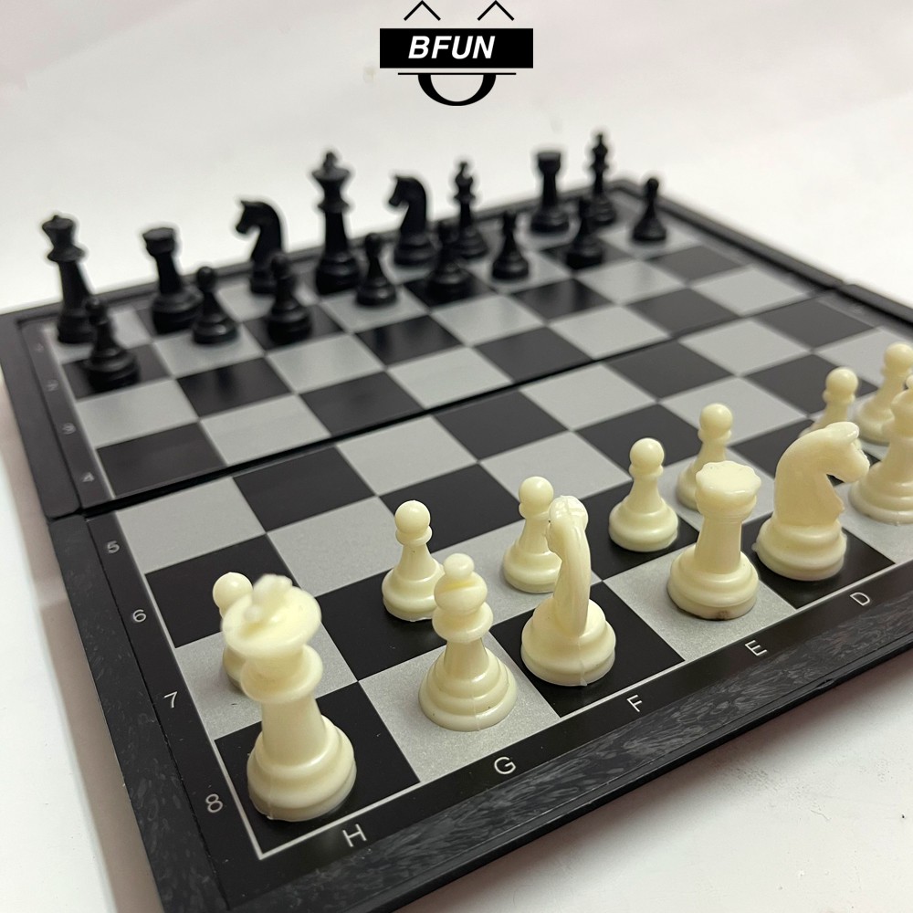 (GIÁ SỈ) Bộ Cờ Vua NAM CHÂM Brains Chess Mini Cao Cấp - Bàn Cờ Vua Bỏ Túi Rẻ Đẹp - Đồ Chơi Trẻ Em BFUN 8408A