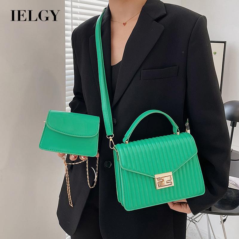 Túi Đeo Vai Một Bên Vai Xếp Ly Đơn Giản Cho Nữ