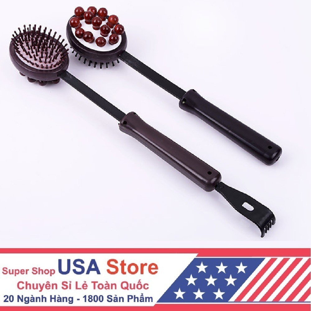 Cây Đấm Lưng Huyệt Đạo (Mặt Nút Tròn - Mặt Châm) Autofun