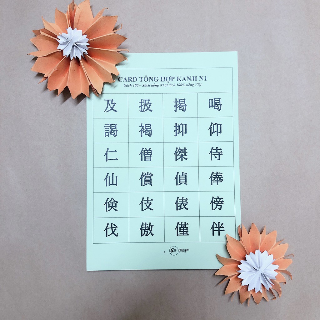 FlashCard 2154 Kanji từ N5 đến N1