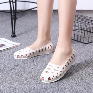 Giày đi mưa ,giày đi biển form chuẩn chống trơn trượt, đế bằng, phù hợp cho mùa hè - BUMSHOP79