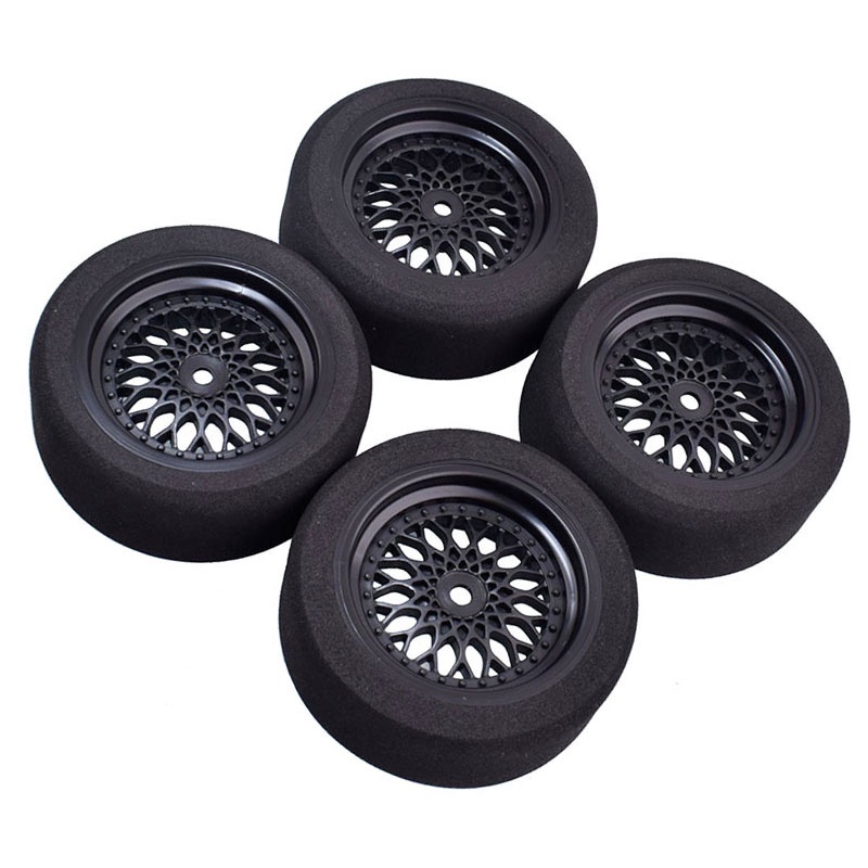 Rc Lốp Ô Tô 2080-EV10 Xốp Lốp Nylon Bánh Xe Cho HSP HPI Redcat 1: 10 94123 SAKURA D3 Kyosho FW06