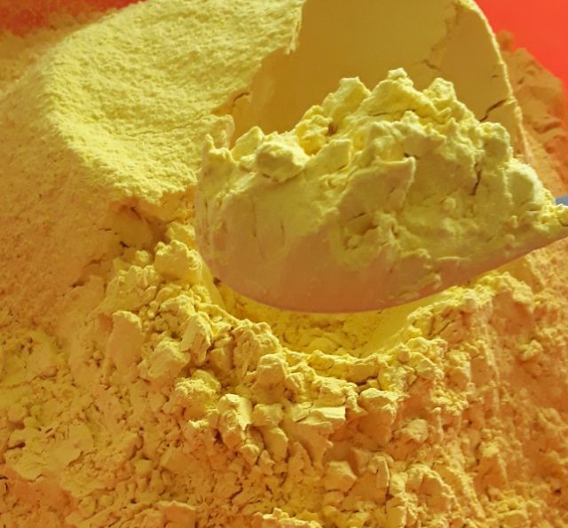 Tinh bột nghệ nguyên chất nhà làm