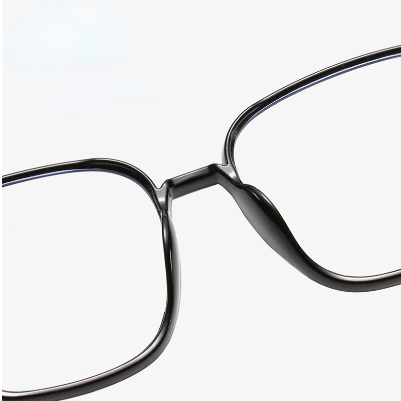 (KIQI-FASHION) COD Chống Ánh Sáng Xanh 0°~-400° Kính Cận Gọng Vuông Thời Trang Cho Nữ