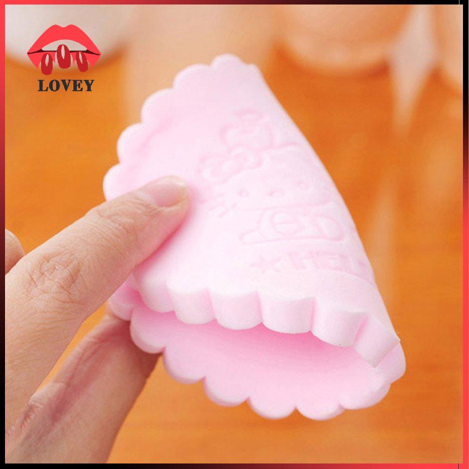 [Hàng mới về] Miếng xốp rửa mặt hình Kitty thiết thực | BigBuy360 - bigbuy360.vn