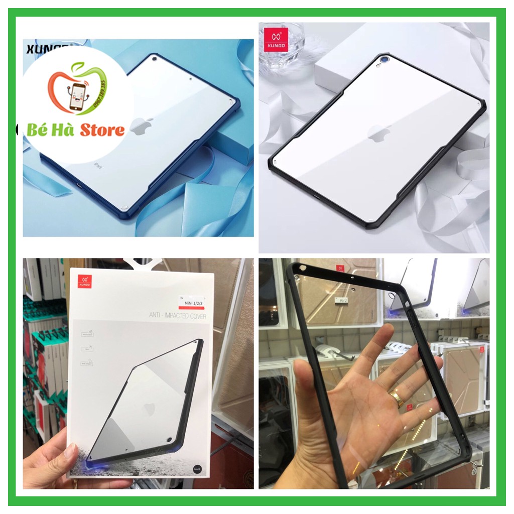 Ốp Chống Sốc Các Dòng Ipad Chính Hãng XUNDD (Ipad Mini 1/2/3, Air 1/2, 2017, 2018, Pro)