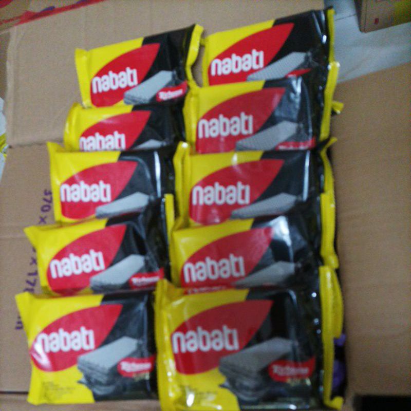 Combo 10 gói bánh Nabati 50g có 5 vị phô mai/sôcola/phômai đen/cookies&cream/phúc bồn tử