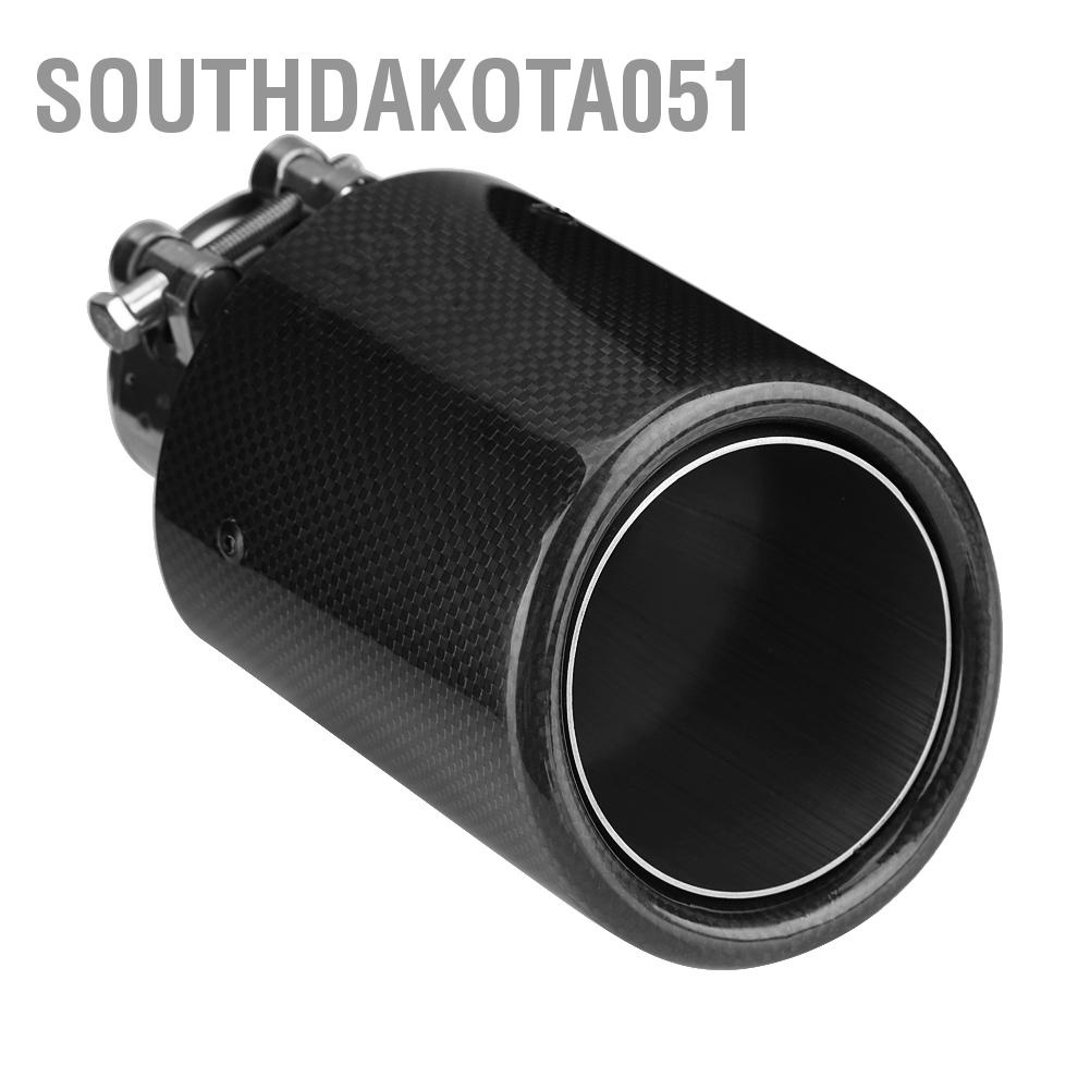 [Hàng HOT] Ống Xả Giảm Thanh Pô Xe Hơi 54-101mm Bằng  Thép Không Gỉ Carbon Tiện Dụng Cho Xe Ô Tô【Southdakota051】