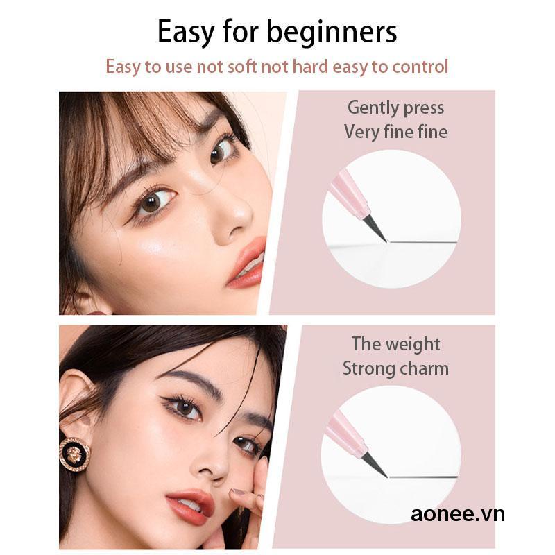 ✨✨Bút kẻ mắt dạng lỏng bản nâng cấp lâu trôi nhanh khô chống thấm nước hiệu quả