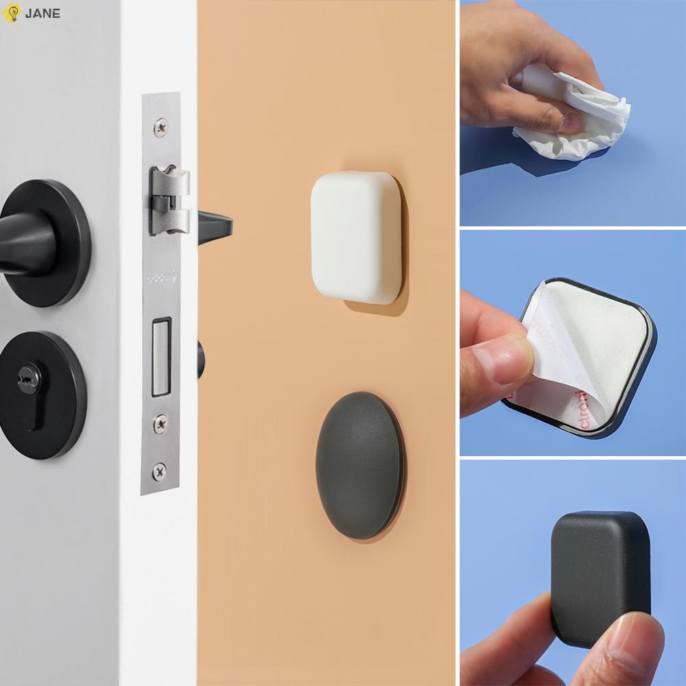 Miếng Chặn Cửa Bằng Silicone Tự Dính Chống Va Đập An Toàn Cho Bé