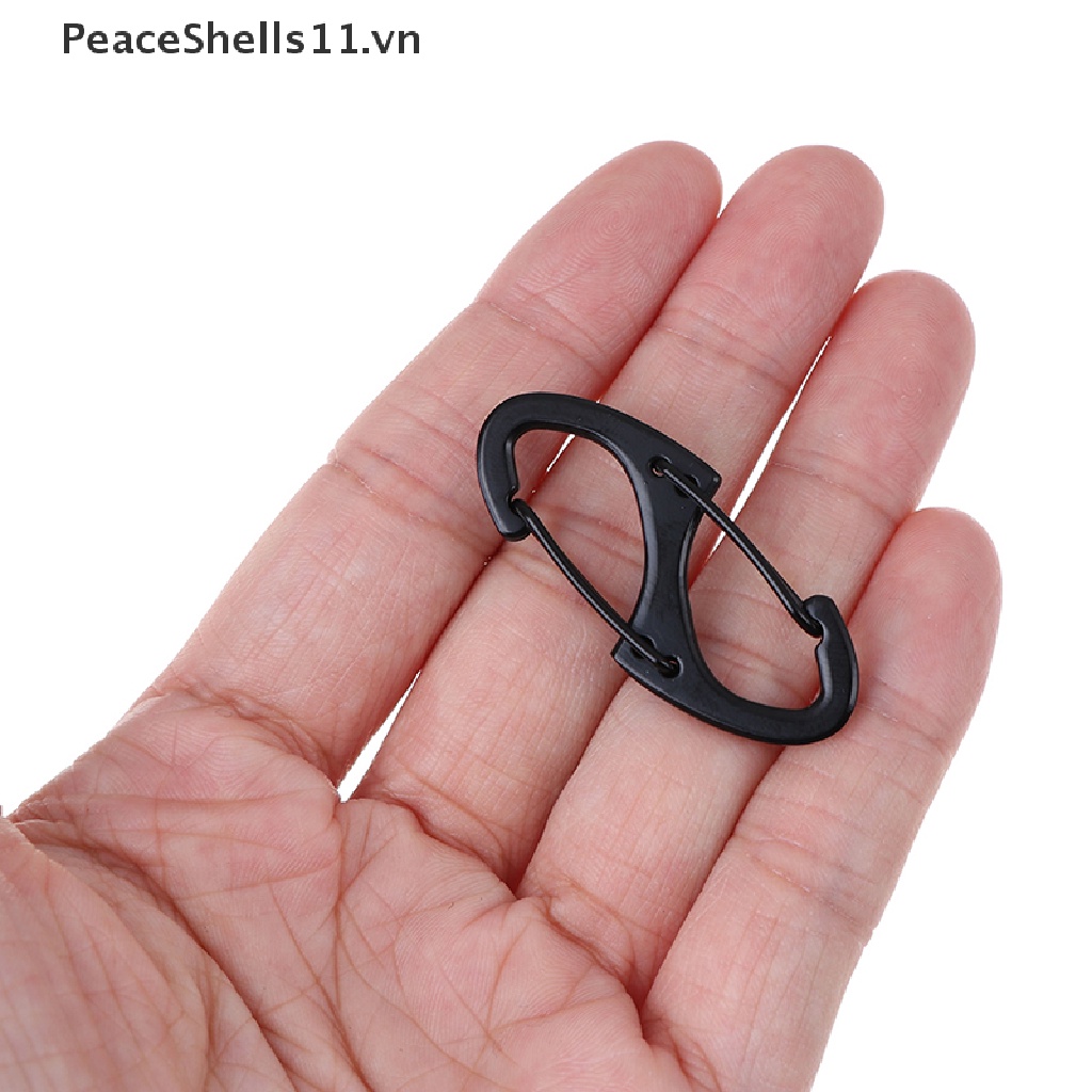 Set 5 Móc Khóa Leo Núi Hình Số 8 Bằng Hợp Kim Chất Lượng Cao