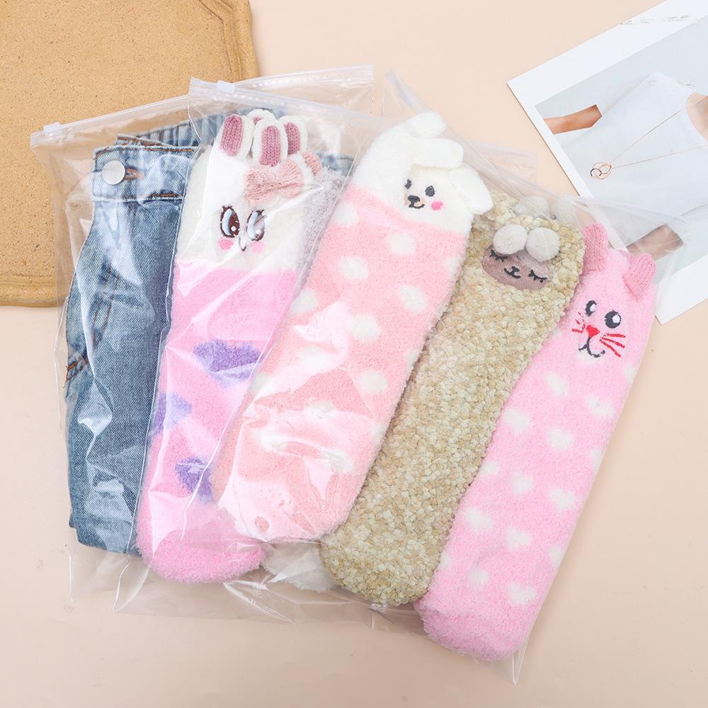 Set 5 Túi Nhựa Trong Suốt Đựng Quần Áo Tiện Dụng