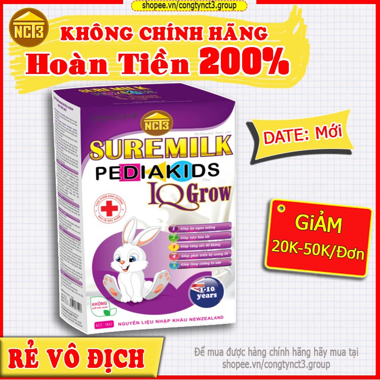 Sữa Cao Cấp Cho Trẻ Phát Triển Toàn Diện Pediakids ( 1kg )