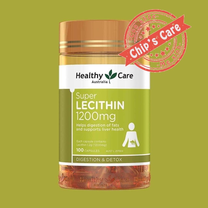 Healthy Care Super Lecithin 1200mg viên uống