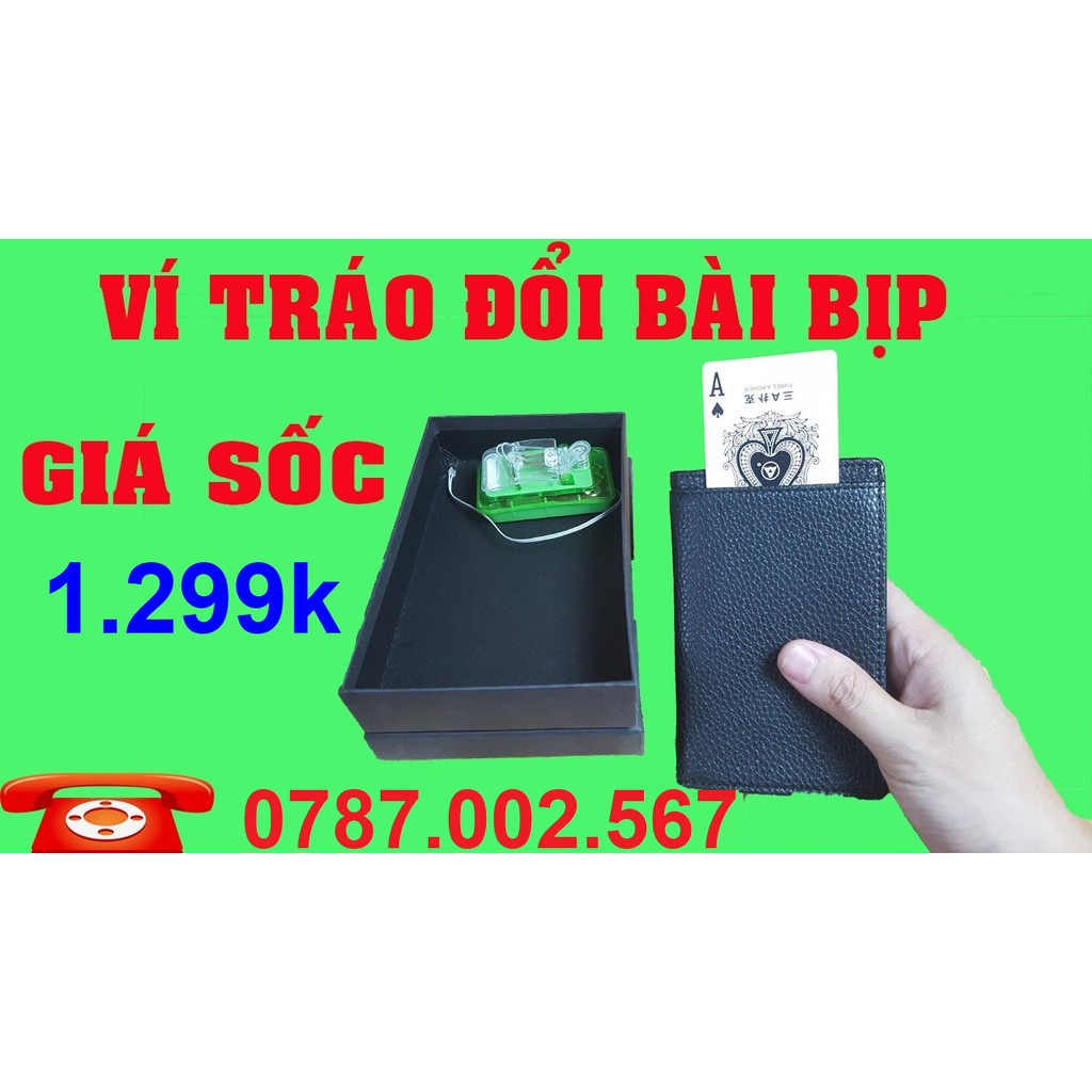 Ví đổi bài siêu tốc.ví đổi bài chống ồn [HÀNG CHÍNH HÃNG]