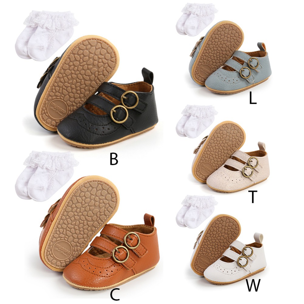 Giày Thể Thao Da Pu Đế Mềm Thời Trang Mùa Thu Cho Bé Trai 0-18 Tháng Tuổi