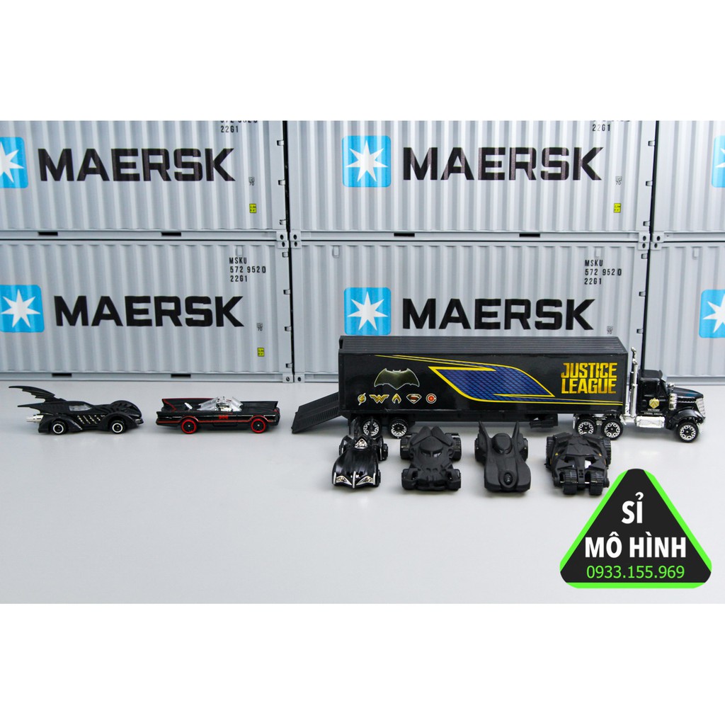 Bộ mô hình xe container Batman