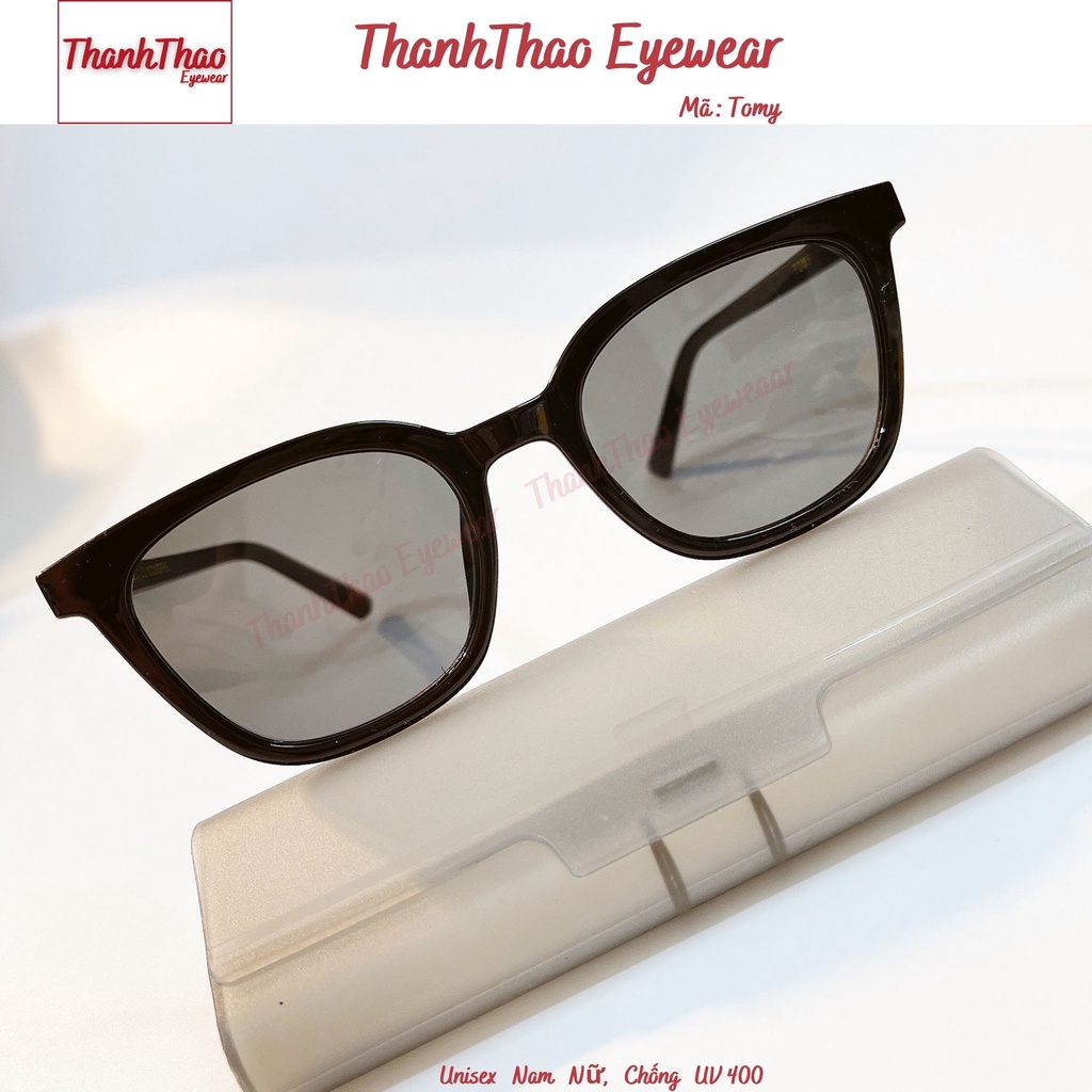 ( Ảnh Thật) Kính Mát Nam Nữ Mắt Vuông Chống UV400  Nhựa Dẻo Cao Cấp TOMY  Nhiều Màu ThanhThaoEyewear | BigBuy360 - bigbuy360.vn