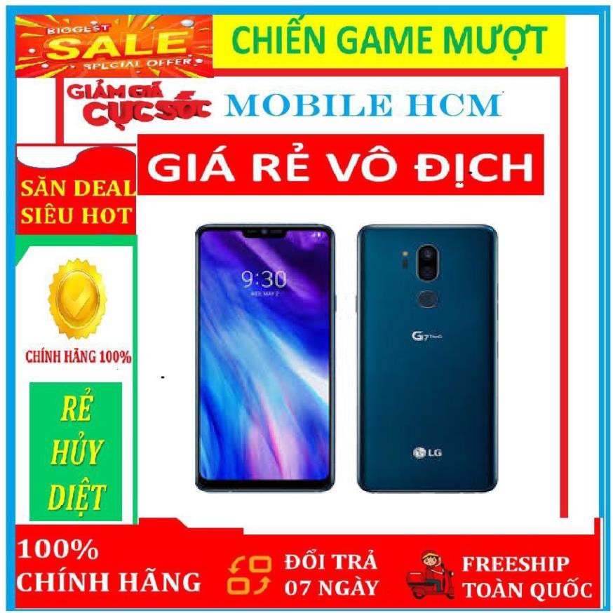 điện thoại LG G7 ram 4G/64G mới ,, Cấu hình mạnh Snapdragon 845, Chơi PUBG-Liên Quận cực đỉnh