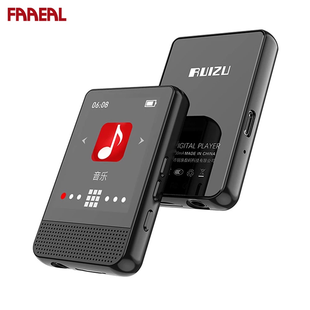 Máy nghe nhạc FAAEAL M16 kỹ thuật số MP3 MP4 cảm ứng thông minh 16/ 32Gb âm thanh hifi tích hợp loa mini