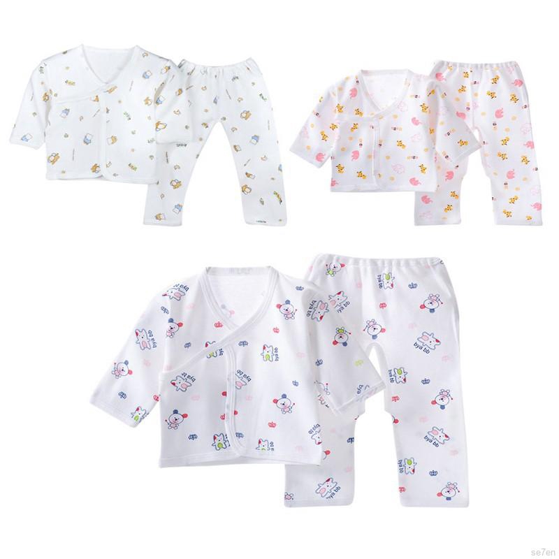 Bộ Đồ Lót Cotton Cho Bé Từ 0-3 Tháng Tuổi