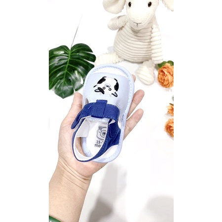 Dép xăng đan Dokma tập đi quai mềm đế êm chống trượt cho bé trai bé gái