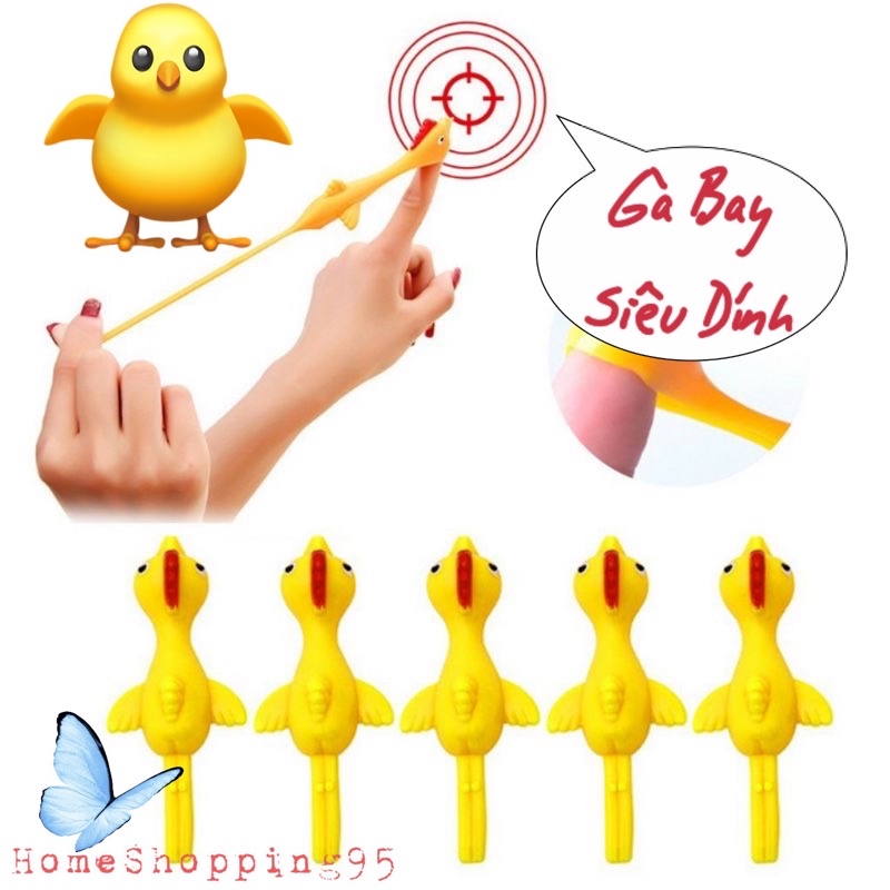 Gà Bay Dính Tường