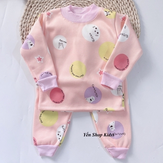 [BẢNG 2] BỘ NỈ BÔNG CỔ CHUI CHO BÉ (5-14.5KG) (SP000729)