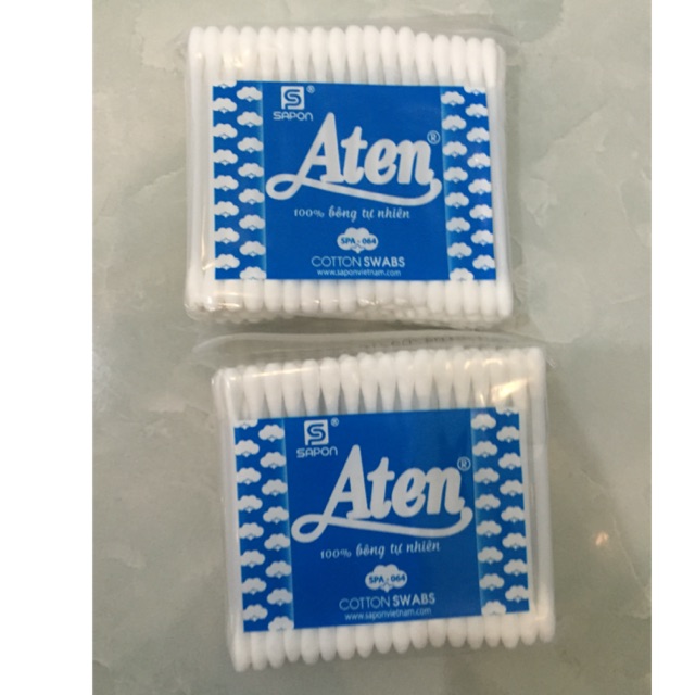 12 gói tăm bông Aten