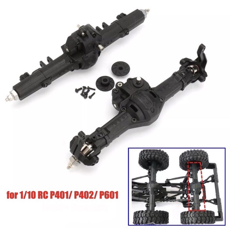 ✅Bộ cầu hg TRƯỚC HOẶC SAU cho xe rc 1/10.Bánh răng kim loại,dùng bạc đạn  lưu ý phân loại