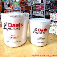 [Hàng Chính Hãng] Kem hấp tóc, ủ tóc OASIS 1000ML loại 1 đặc như sáp - Xả tóc giúp tóc mềm mượt