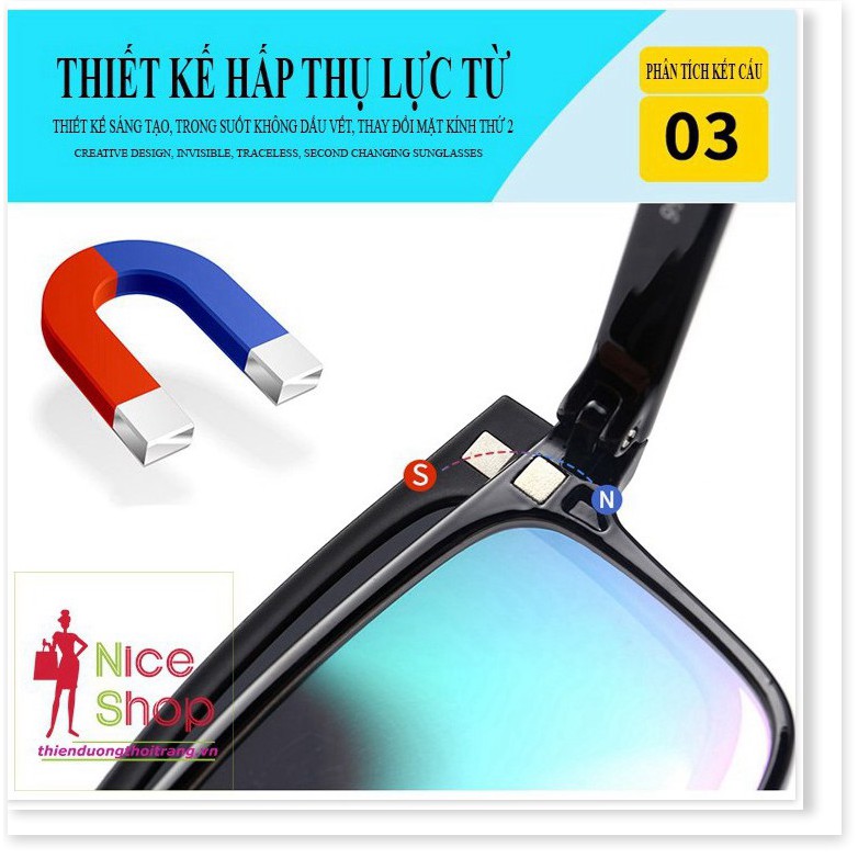 Xả Kho - Kính mát gọng kép thời trang phong cách hàn quốc chống chói chống trầy | BigBuy360 - bigbuy360.vn