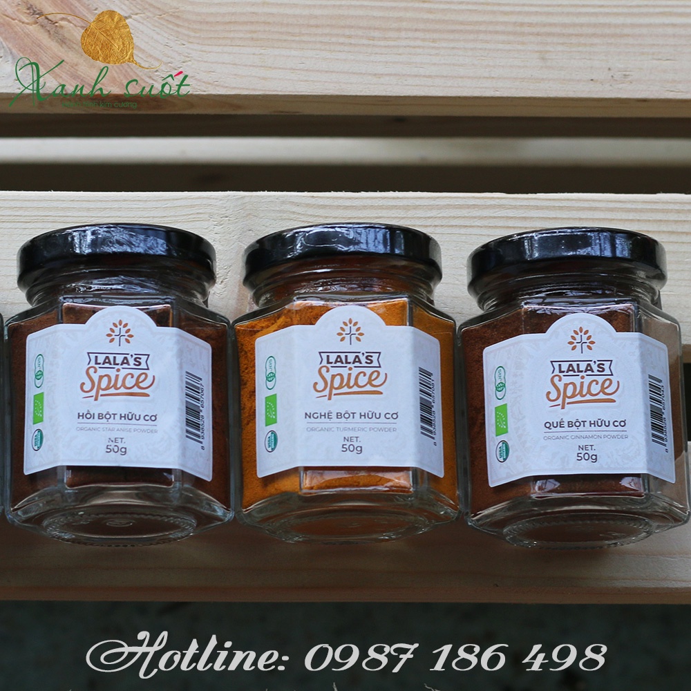 [Lala's Spice] Gia Vị Hữu Cơ Việt Nam- Organic Spices [Xanh Suốt]