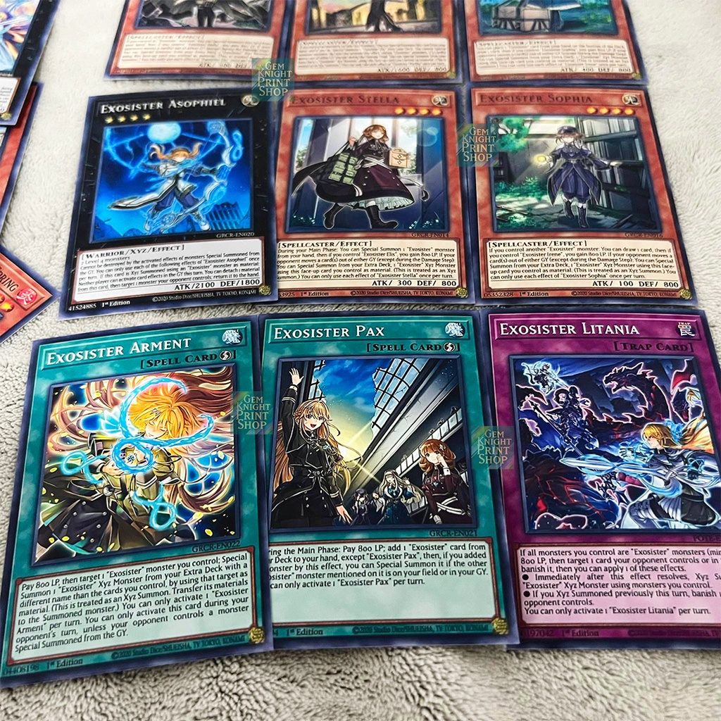 Bộ bài Yugioh - Exosister - Structure Deck