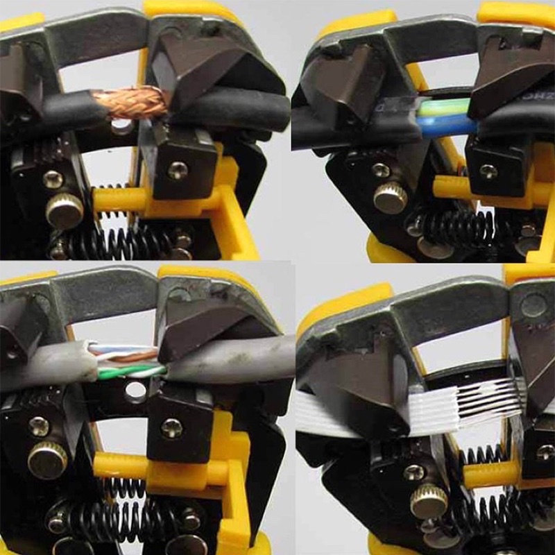 Kìm tuốt dây đa năng 0.2-6.0mm - Lakisan - Màu ngẫu nhiên