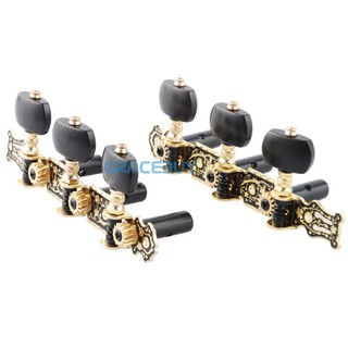 Bộ Khoá guitar classic màu đen Ngoại nhập chính hãng cao cấp