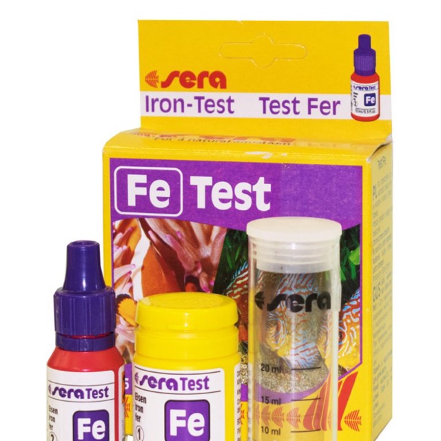 Test Sera đo phèn sắt trong nước