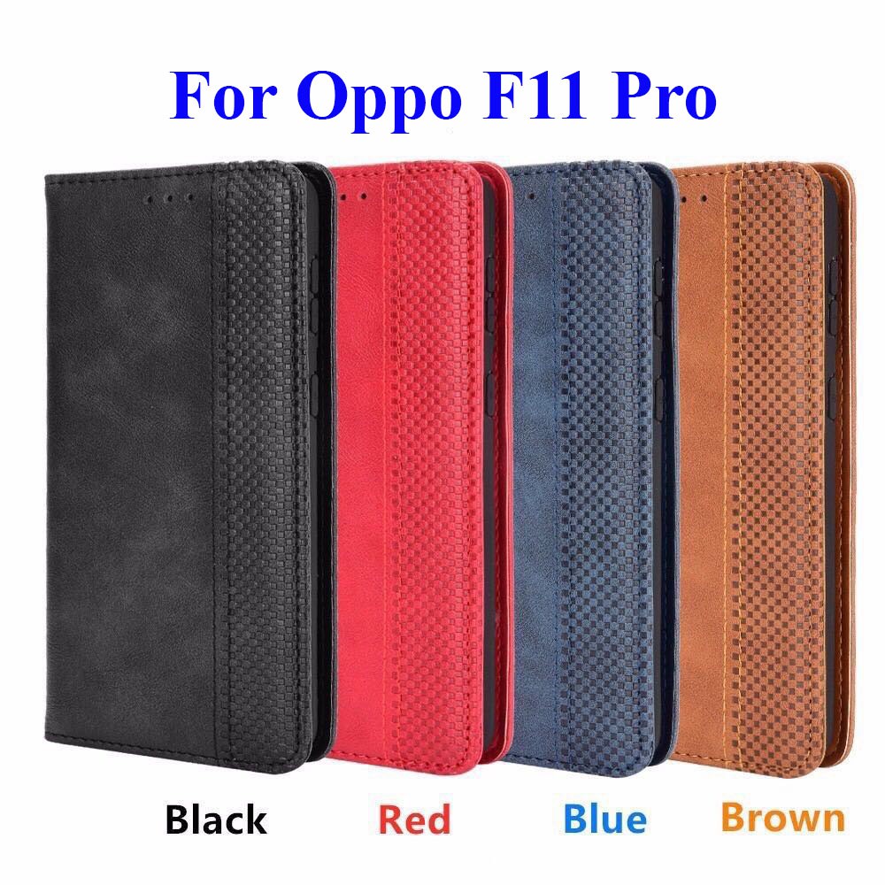 [FreeShip] Bao da dạng ví Oppo F11 Pro (cam kết xịn) hit nam châm, ngăn đựng thẻ tiền tiện lợi
