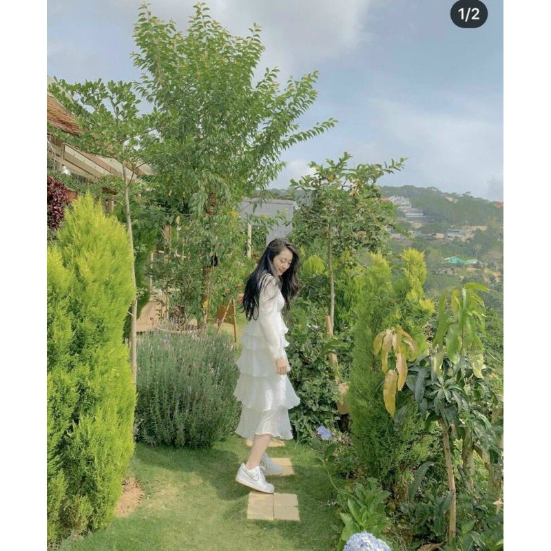 HÀNG SẴN HÀNG SẴN ĐẦM MAXI TRẮNG TẦNG❤CLIP THẬT SHOP CHỤP SIÊU HOT SIÊU HOT | BigBuy360 - bigbuy360.vn