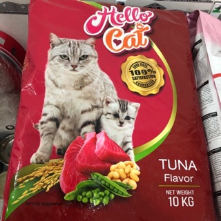 Thức ăn mèo Hello Cat bao 10kg