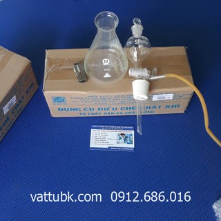 Bộ dụng cụ điều chế khí từ chất rắn, lỏng