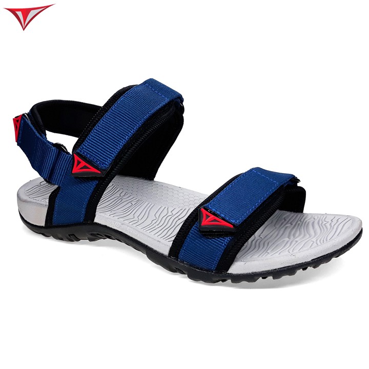 [Fullbox] Giày Sandal Nam Nữ Việt Thủy Hai Quai Ngang Xanh Dương - VT016