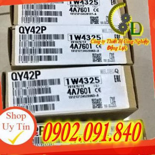 Module output QY42P Mitsubishi, mô đun ngõ ra 32 cổng transistor PLC