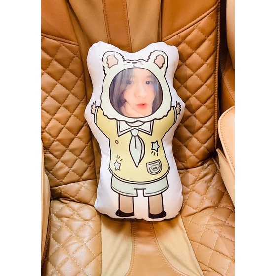 Gấu ôm in ảnh theo yêu cầu / gấu bông ghép mặt làm theo yêu cầu