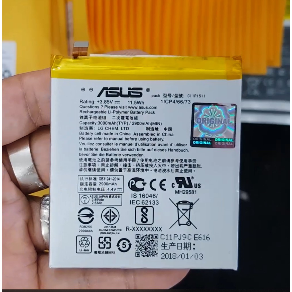 Pin Asus Zenfone 4 Selfie Pro ZD552KL (C11P1511) - 3000mAh