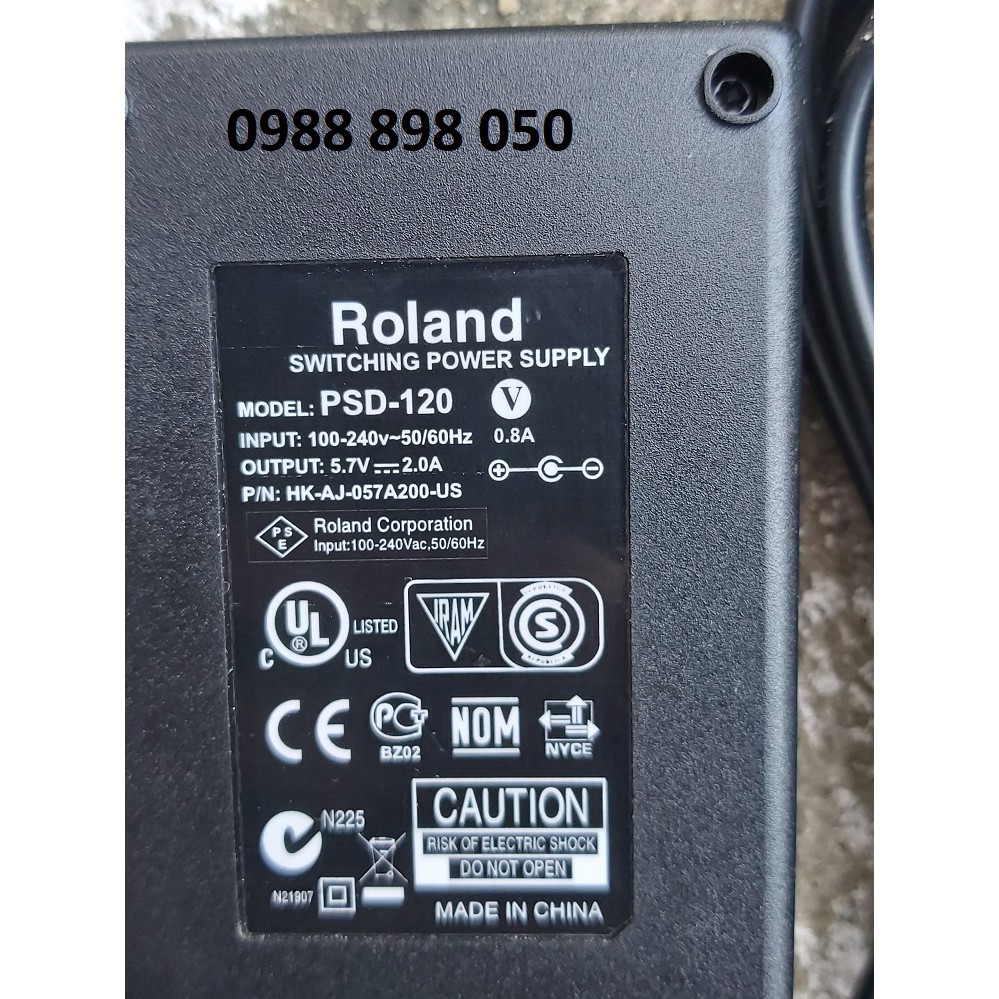 NGUỒN ROLAND PSD-120 5.7V 2A LOẠI TỐT