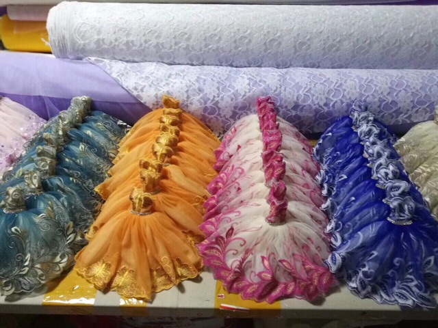 Thanh lý váy búp bê barbie nhiều mẫu siêu đẹp