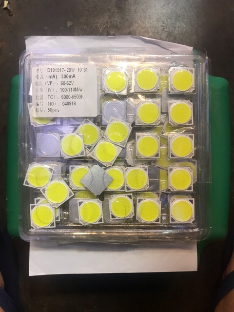 Mắt led cob 20w.chạy qua chấn lưu.ll:0946862772