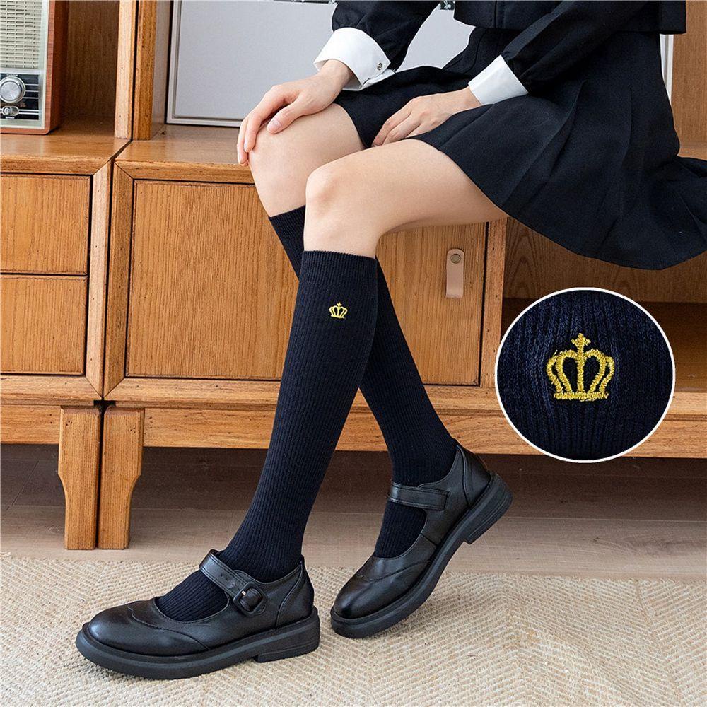 Vớ Dài Tới Đầu Gối Đồng Phục Đường Phố Hợp Thời Trang Cho Nữ