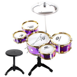 Bộ 5 trống mini nhỏ dễ thương dùng cho trẻ em chơi